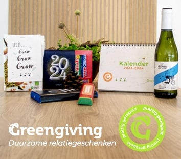 Greengiving duurzame relatiegeschenken