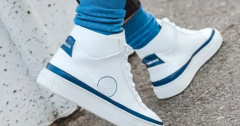 komrads vegan sneakers appel leer