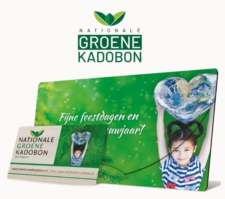 Nationale Groene Kadobon - duurzaam cadeau naar keuze