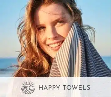Happy Towels - duurzame hamamdoeken van bamboe