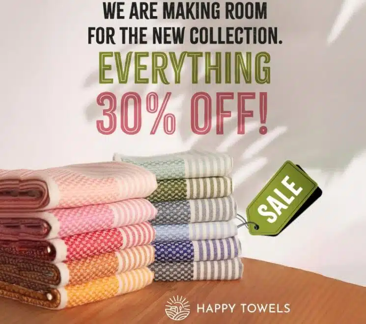 Happy Towels - duurzame hamamdoeken van bamboe