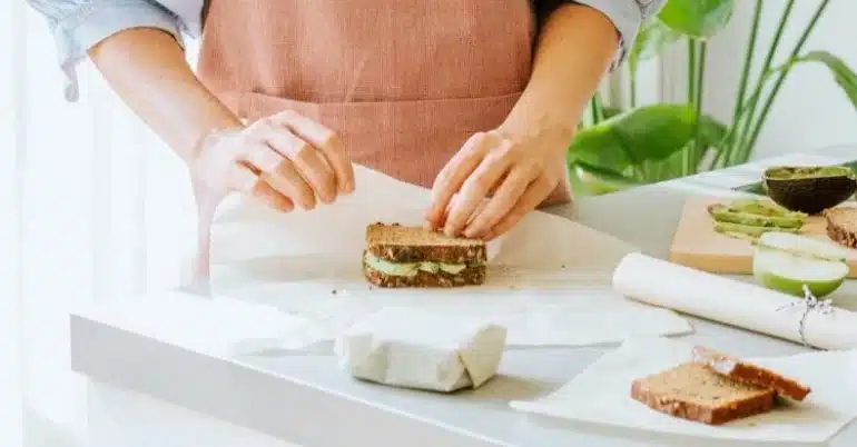 zero waste producten dille kamille bijenwasdoek