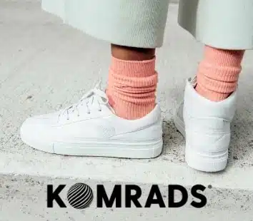 Komrads - duurzame sneakers van appelleer en gerecycled plastic