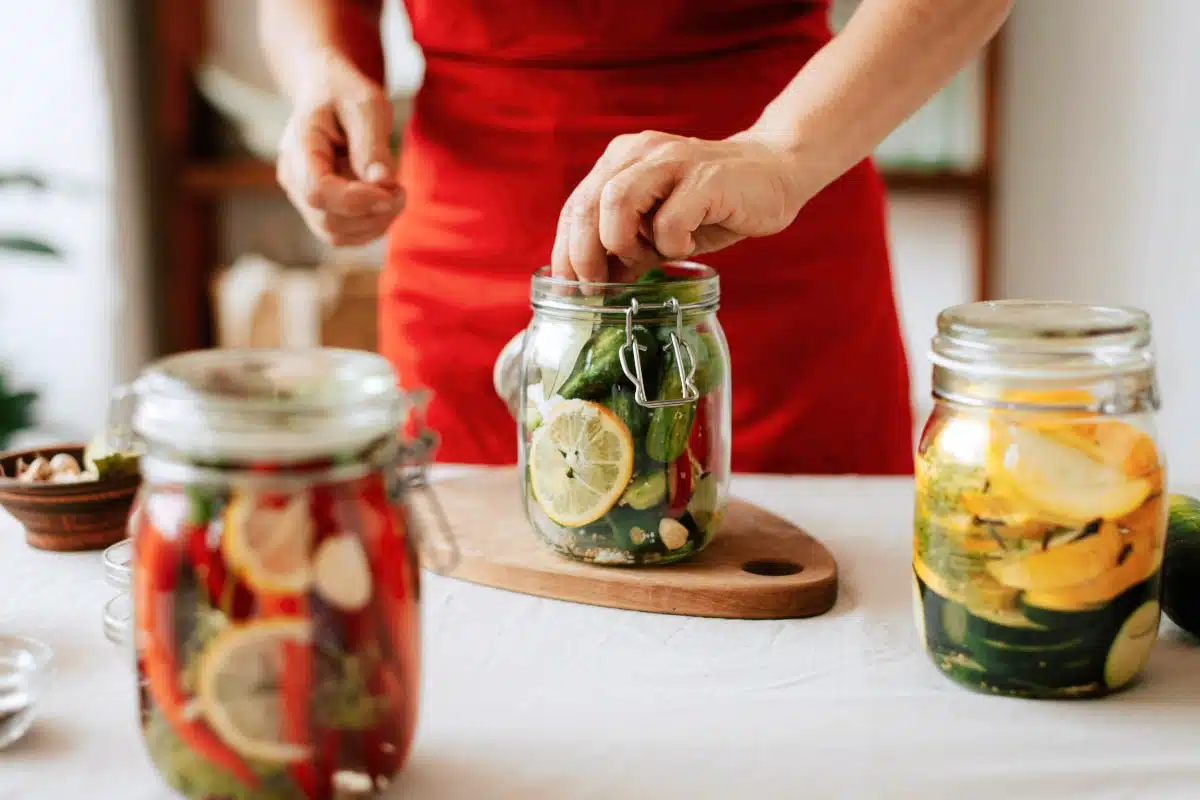 moestuin groenten inmaken
