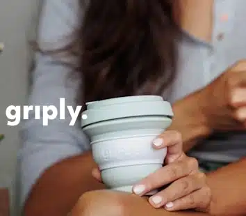 Griply to go - herbruikbare en opvouwbare drink- & koffiebekers