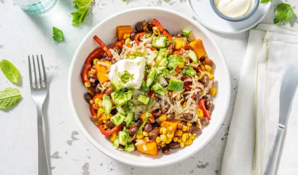 vegetarisch eten gezin