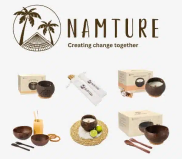 Namture - eerlijke producten van kokosnoot uit Vietnam