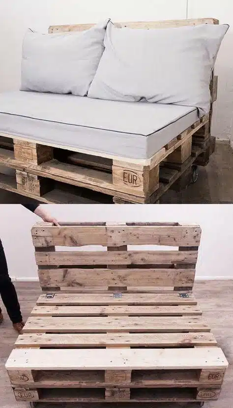 12 Easy Pallet Sofas and Coffee Tables to DIY in One Afternoon
