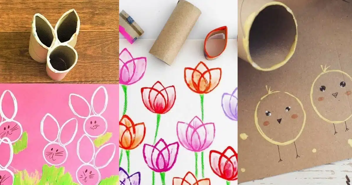 knustelen lente wcrol stempel maken