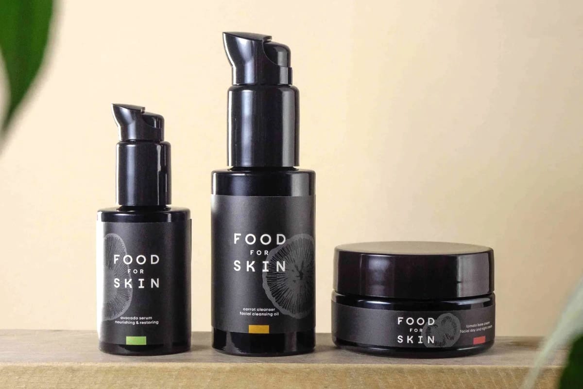 food for skin routine