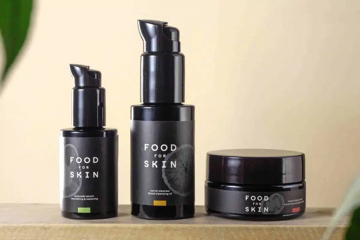 food for skin routine