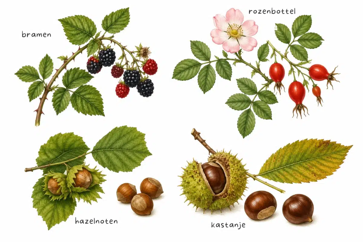 wildplukken herfst